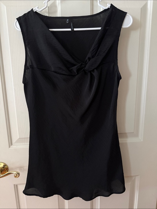 Maurices Tops - Maurices Black Twist-Detail Sleeveless Camisole